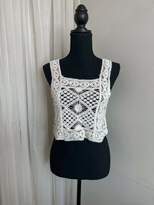 Free Spirit Crochet Tank